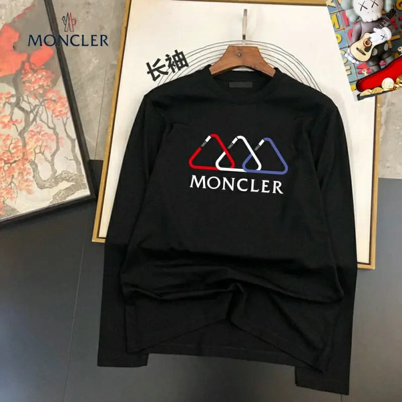 moncler t-shirt manches longues pour unisexe s_1267b22